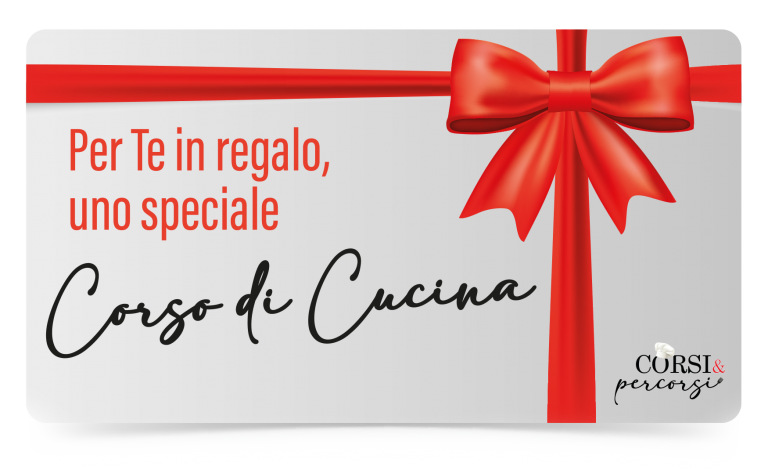 Buono regalo corso di cucina